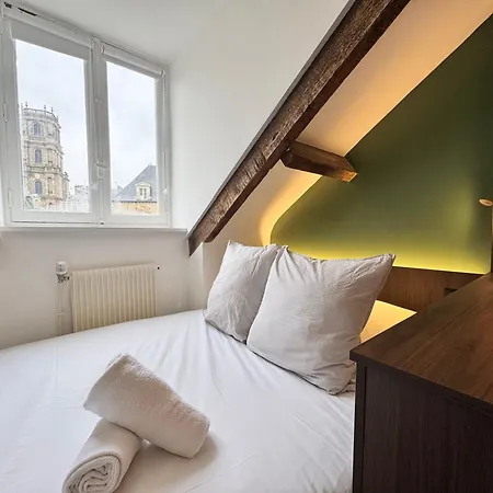 Apartment Le Petit Nantais, Centre De Rennes, Avec Vue Sur La Cathedrale